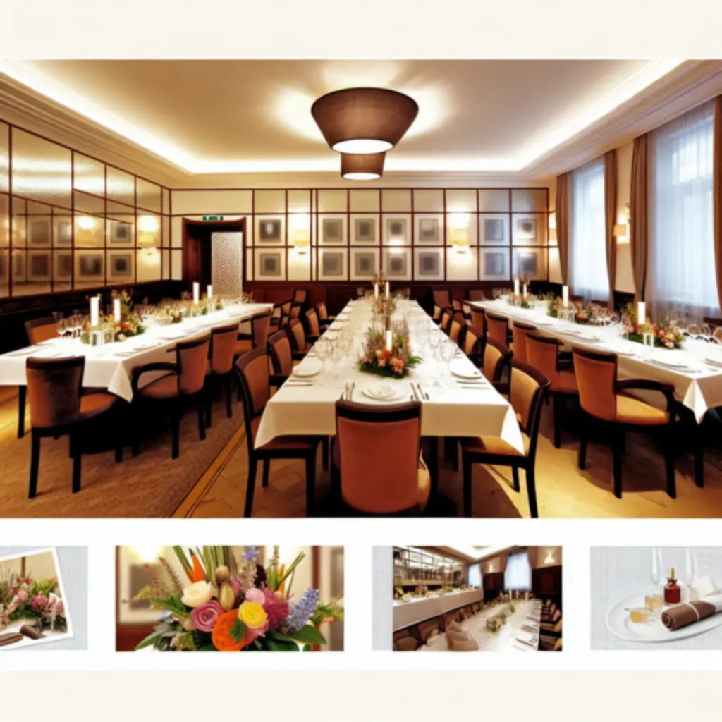 Elegáns magánrendezvény beállítása az AutoFix Garage Hub éttermében